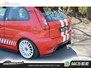 DIFUSOR TRASERO FORD FIESTA MK6 2004-2008 NEGRO BRILLO