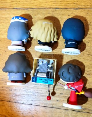 Caja musical figuras Harry Potter