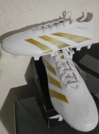 Zapatillas Adidas Predator Oro Blanco