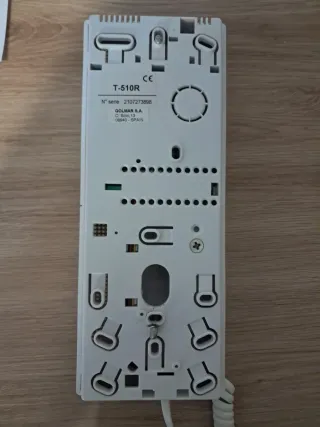 Telefonillo Golmar T-510R Blanco