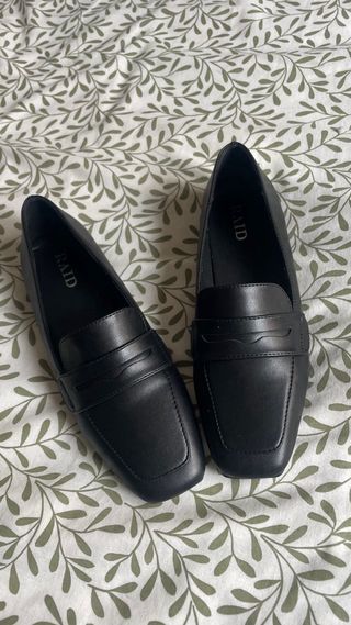 Mocasines negros mujer Raid