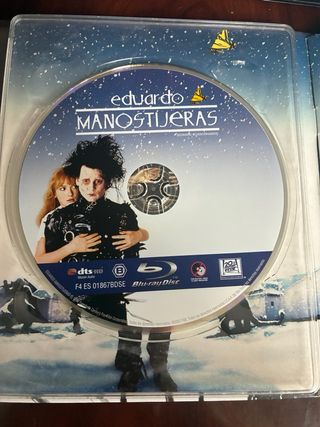 Blu-ray Eduardo Manostijeras Edición Coleccionista