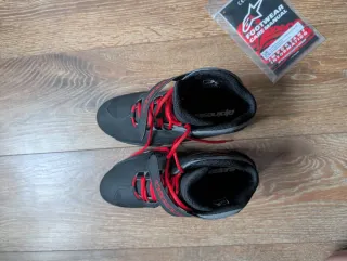 Botas Moto Alpinestars Negras Rojas talle 43