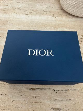 Riñonera Dior Beige y Azul