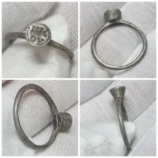 Anillo de Plata Sello Romano