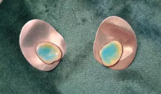 Pendientes Joid'art Plata y Turquesa Diseño