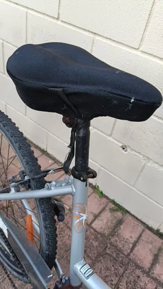 Bicicleta Proflex plateada