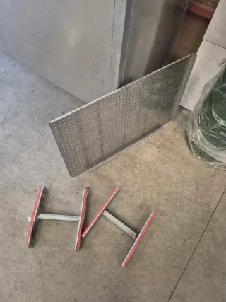 Fregadero industrial doble inoxidable