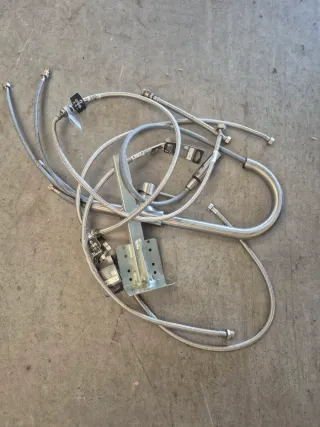 Fregadero industrial doble inoxidable