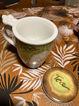 Tisaniera Thun in ceramica con tappo e filtro