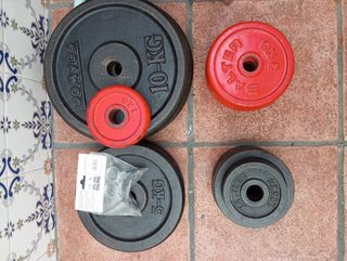Disco de pesas diferentes kg