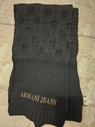 Sciarpa Armani Jeans Nera