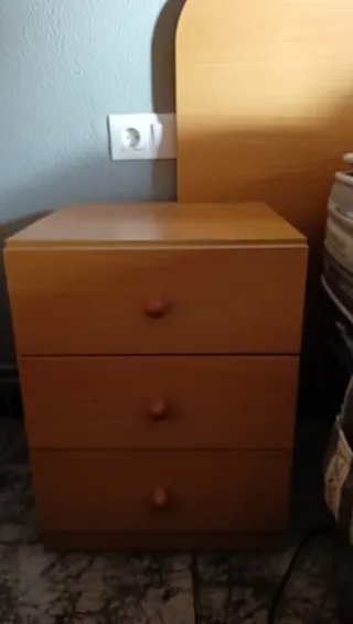 Dormitorio completo madera