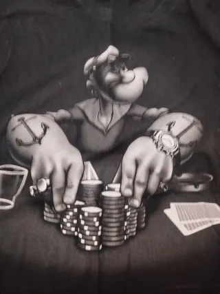 Camiseta Kappa Negra y Amarilla