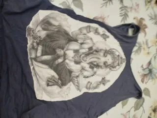 Camiseta Kappa Negra y Amarilla