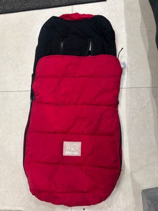 Saco carrito bebé Ahí-tá! rojo