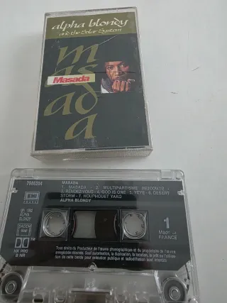 Alpha Blondy Masada Cassette EMI 1992