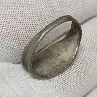 Anillo de Plata Romano con Sello