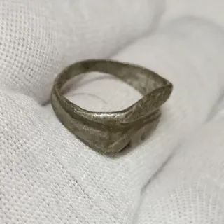 Anillo de Plata Romano con Sello