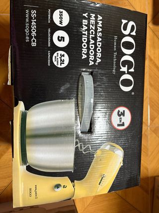 Amasadora SOGO 3 en 1