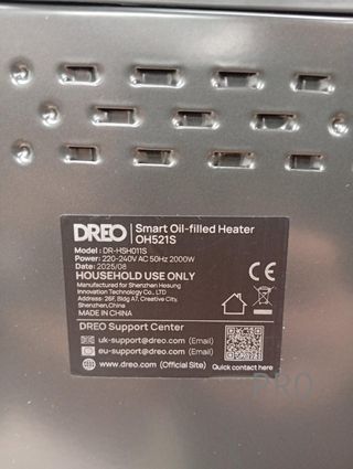 Radiador de aceite - 2000W - Dreo