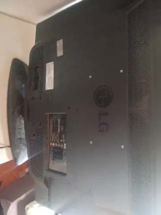 Televisión LG Negra