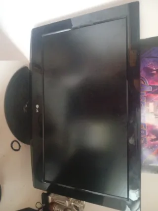 Televisión LG Negra