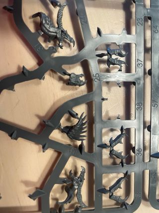 Bits Tzaangors Warhammer Mil hijos