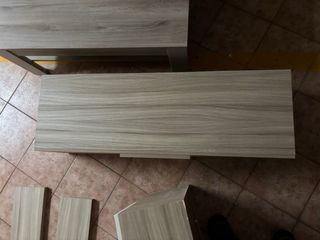 Muebles de salón madera beige