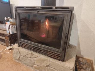 Estufa de leña cassette insert