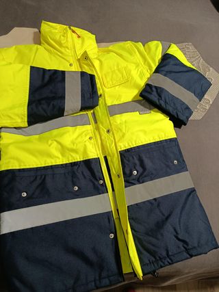 Chaqueta Reflectante Alta Visibilidad T/ M NUEVA