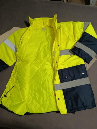Chaqueta Reflectante Alta Visibilidad T/ M NUEVA