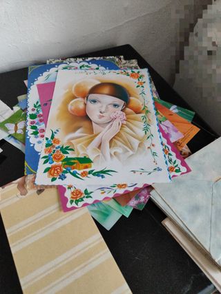 Lote INDIVISIBLE 334 Cartas Perfumadas Vintage