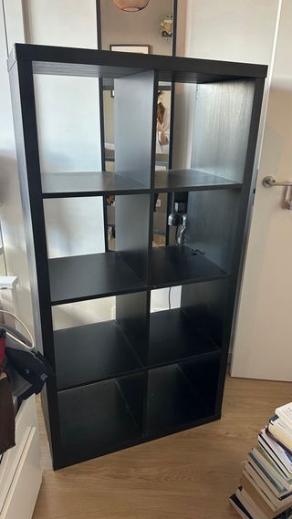 Mueble Estantería Ikea Negro