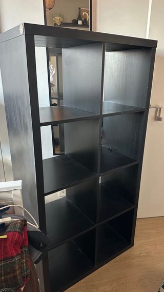 Mueble Estantería Ikea Negro