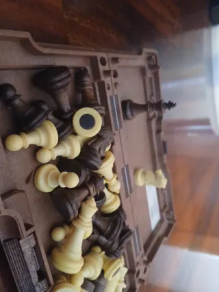 Ajedrez magnético Cayro como nuevo plegable