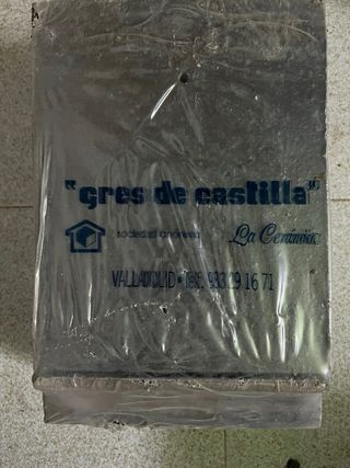 Lote Teja Cerámica Gres Castilla