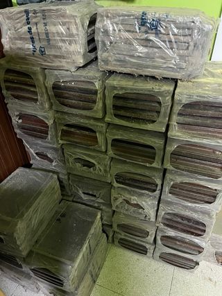 Lote Teja Cerámica Gres Castilla