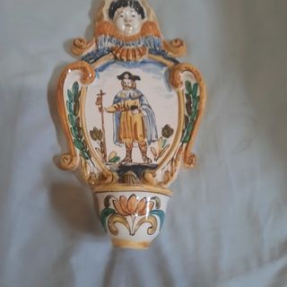 Pila agua bendita Apóstol Santiago cerámica