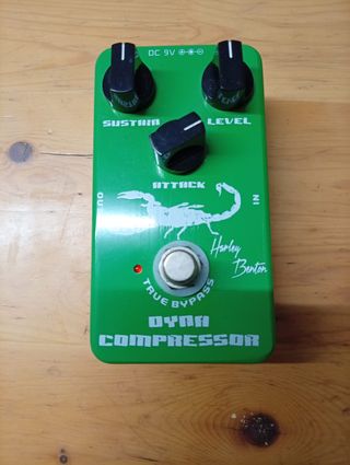 Lote 4 pedales guitarra Harley Benton