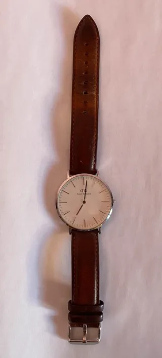 Reloj Daniel Wellington 36mm Marrón/Plata