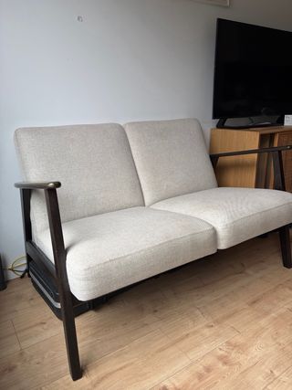 Sofá 2 plazas IKEA EKENÄSET beige