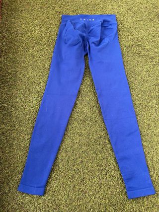 Leggings deportivos push up azules