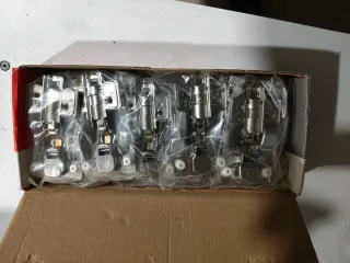 10 Bisagras superacodada amortiguada