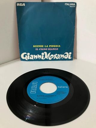 Vinile 45 Giri Gianni Morandi - Scende La Pioggia