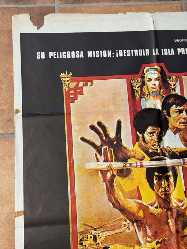 Póster Operación Dragón Bruce Lee