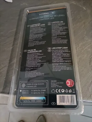 Lampada LED Touch Livarnolux Senza Corrente