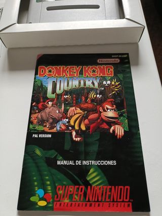 Donkey Kong Country A ESTRENAR PAL España SNES