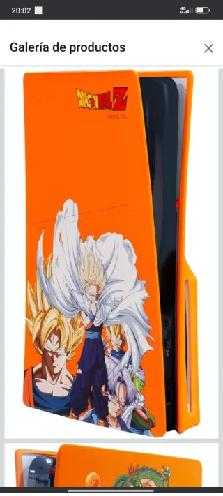 Funda PS5 Dragon Ball Z