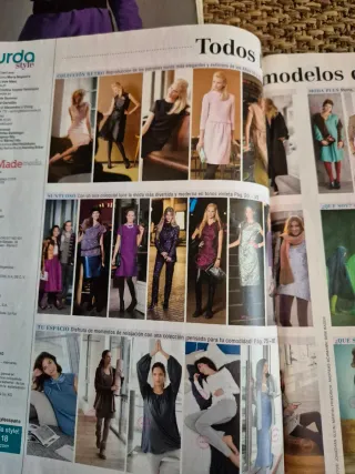 Lote revistas Burda